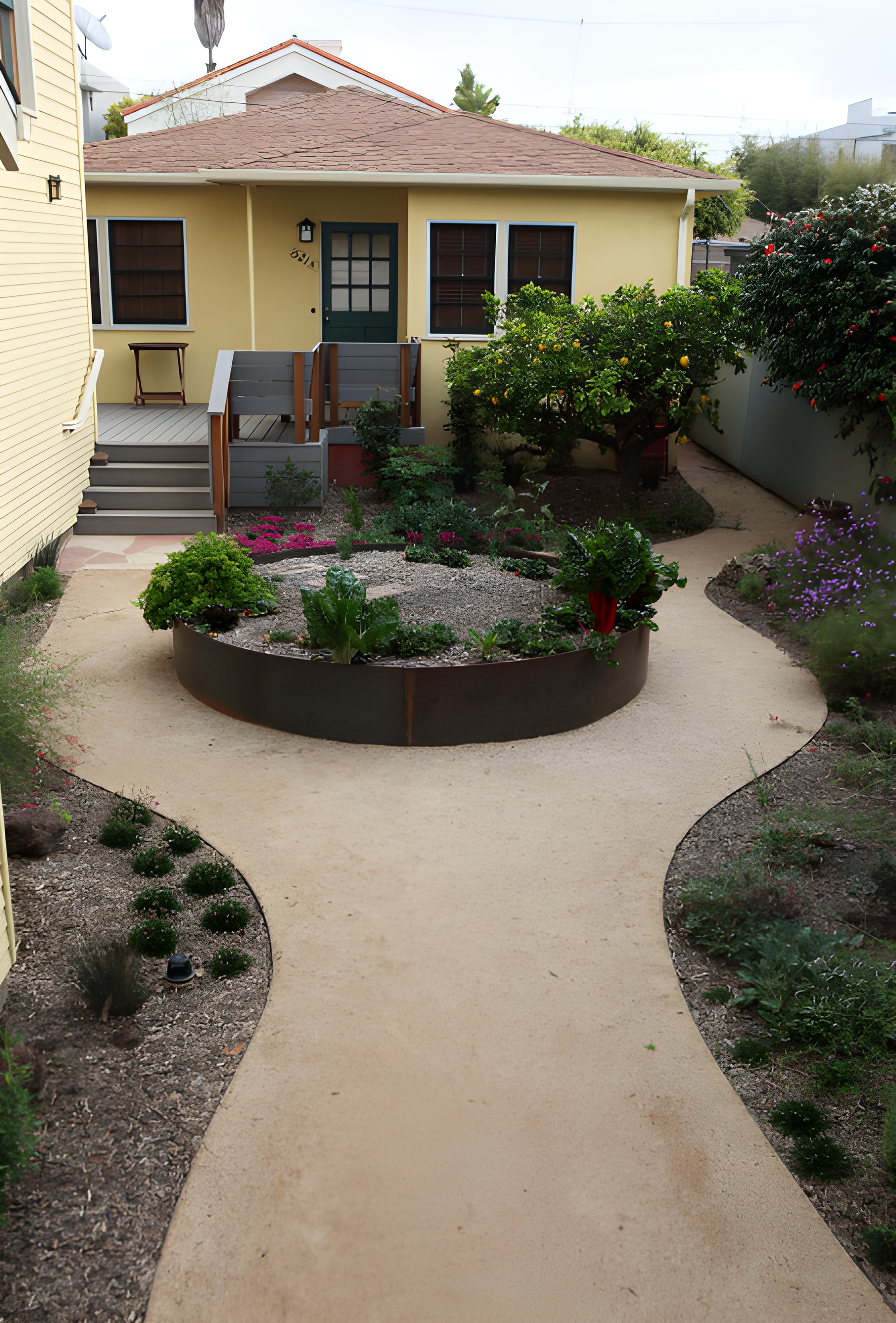 Jardín finca privada Girona SEI
