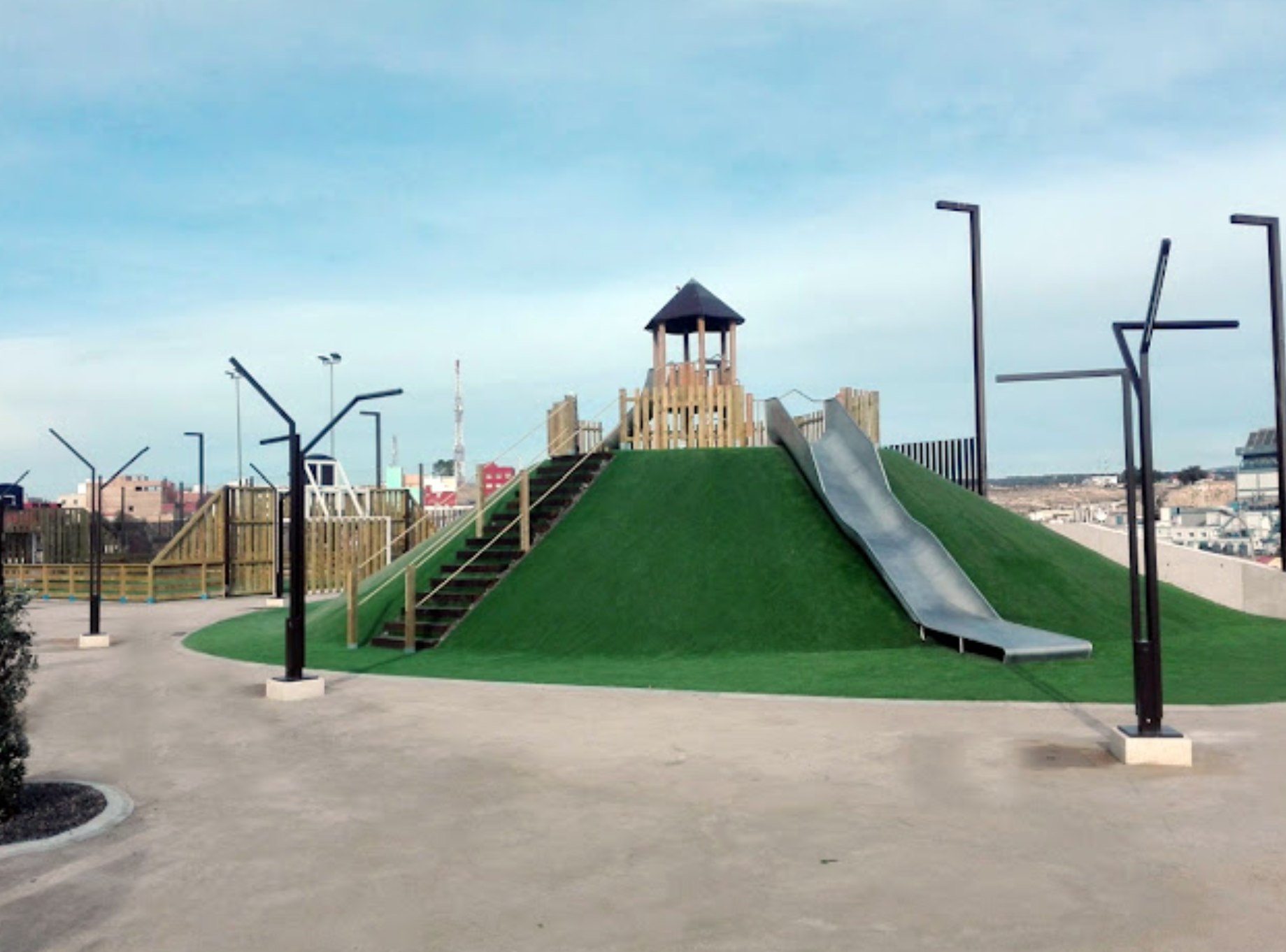Parque Melilla árido de aportación SEI